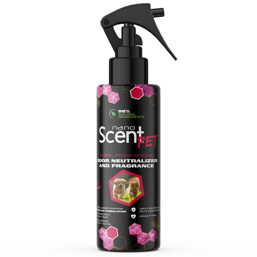 nanoSCENT Pet Freshening Spray – Long-Lasting Odor Neutralizer for Pets & Fabrics