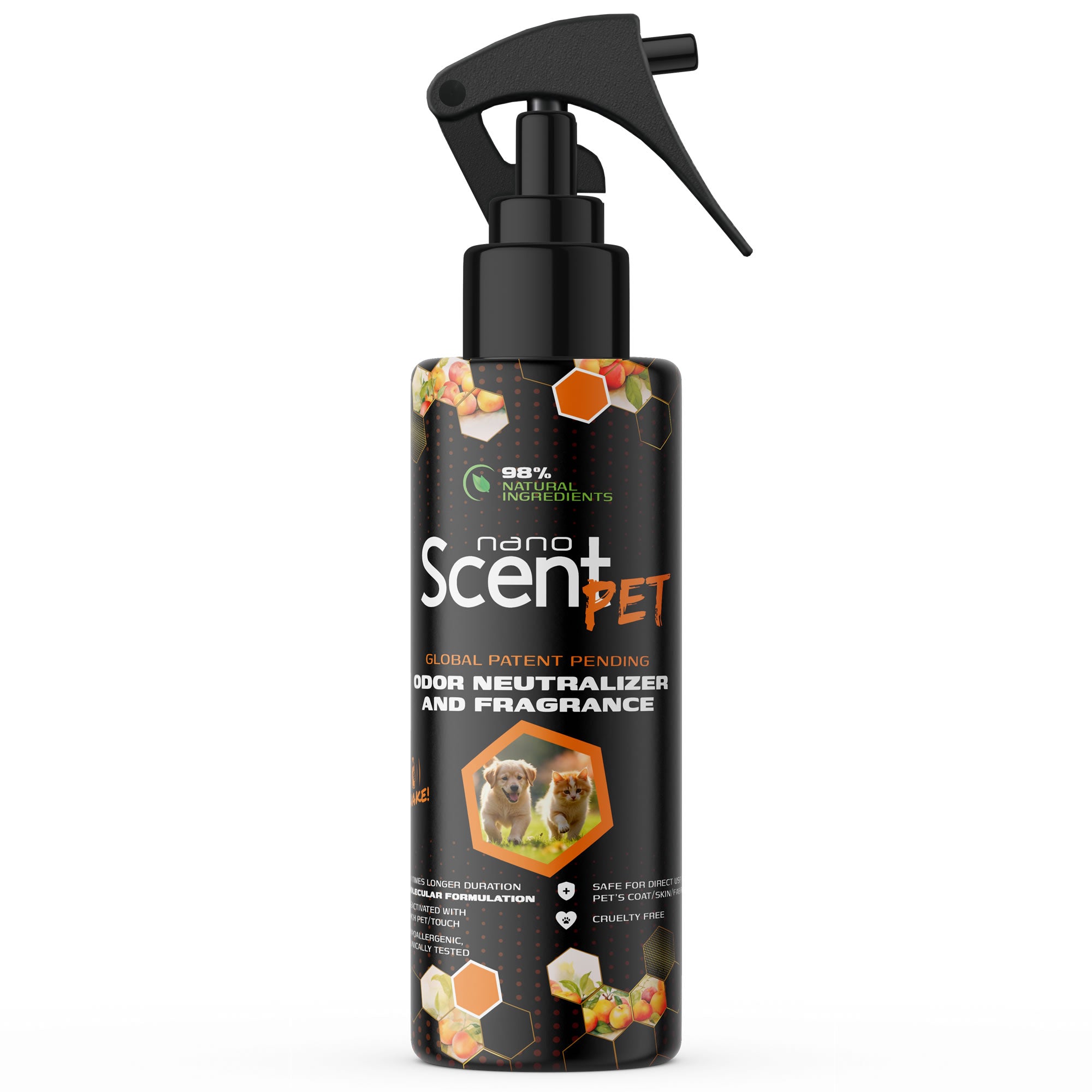 nanoSCENT Pet Freshening Spray – Long-Lasting Odor Neutralizer for Pets & Fabrics